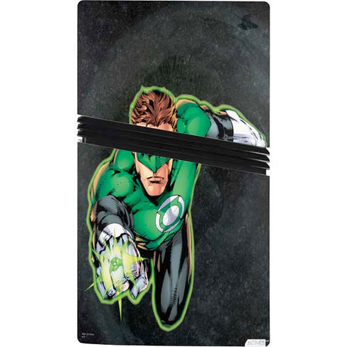 DC Comics Green Lantern Portrait Art by Jim Lee PS5 Pro Console Skin
